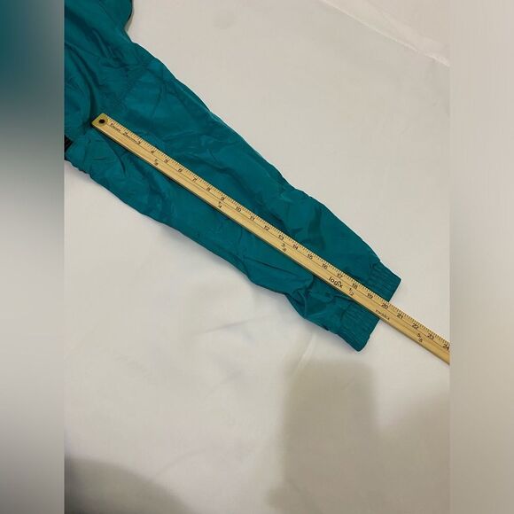 VINTAGE 10X Gore-Tex Men's Size L 90s Blue Black Rainwear USA Made Jacket Coat - Picture 12 of 14